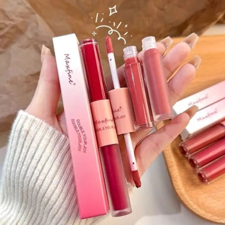 Double End Lip Glaze Matte and Glossy Shades Review