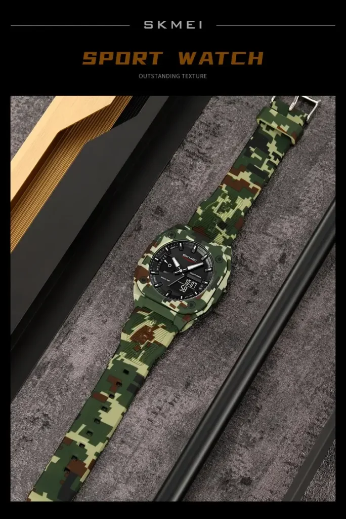 SKMEI 2328 camouflage military style sport watch
