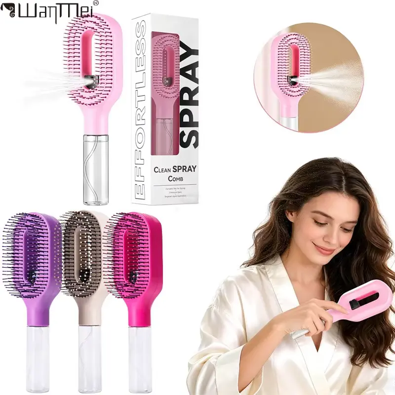Purple, beige, and hot pink color options displayed for our comprehensive best scalp massager review.