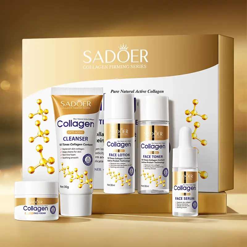 Full product line included in the SADOER Collagen Skincare Review.