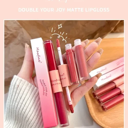 Double End Lip Glaze Matte and Glossy Shades Review
