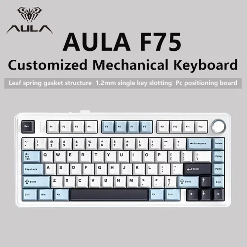 AULA F75 Customized Mechanical Keyboard Features Overview